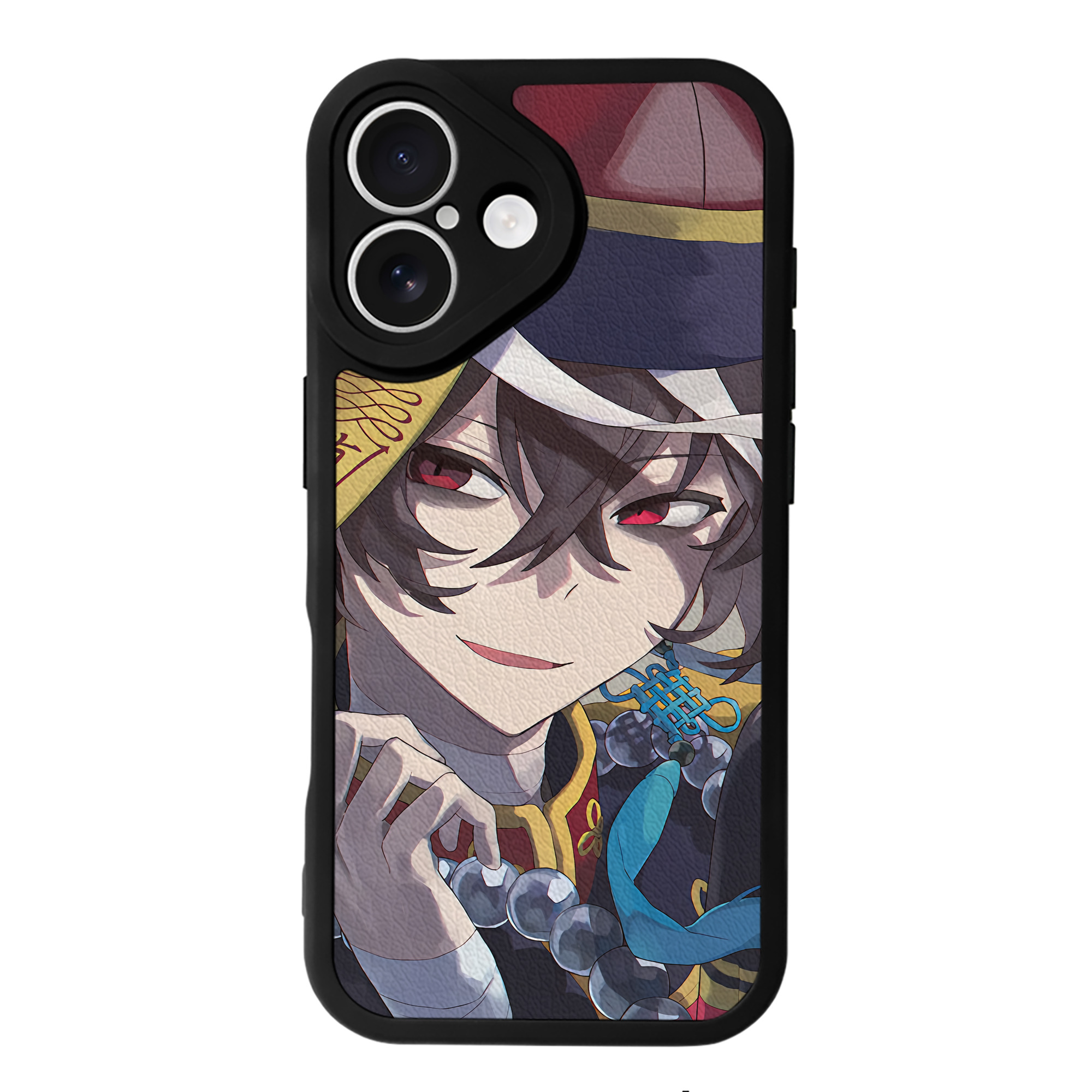 （画像用） 文豪ストレイドッグス Bungo Stray Dogs 【iPhone 16シリーズ対応】シリコンスマホケース（レザー調） 材質：シリコン